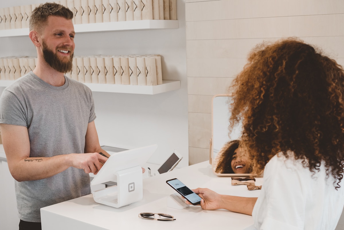 Hospitality professional checking shifts on the HirePro platform